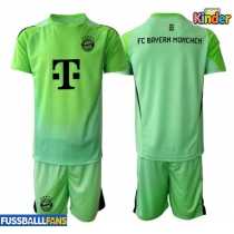 Bayern Munich Torwart Heimtrikotsatz Kinder 2025-26 Kurzarm (+ Kurze Hosen)